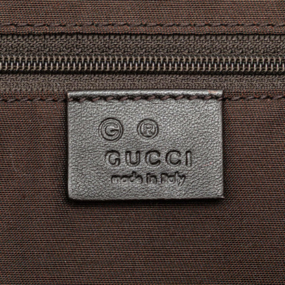 Gucci Leather Abbey D Ring Horsebit Tote