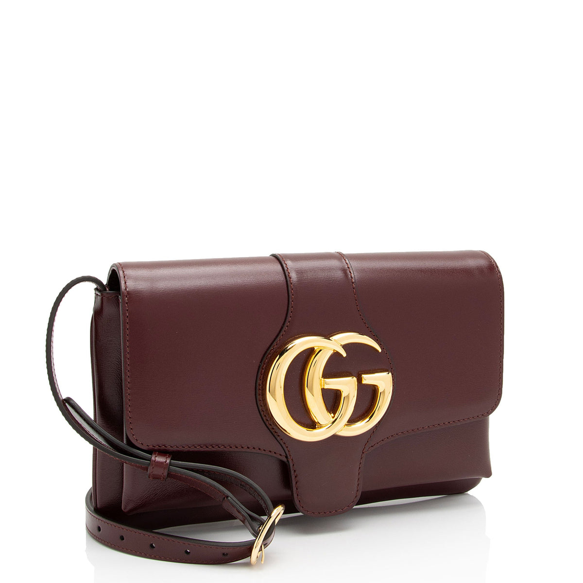 Gucci Leather Arli Small Shoulder Bag (SHF-w1SBSA)
