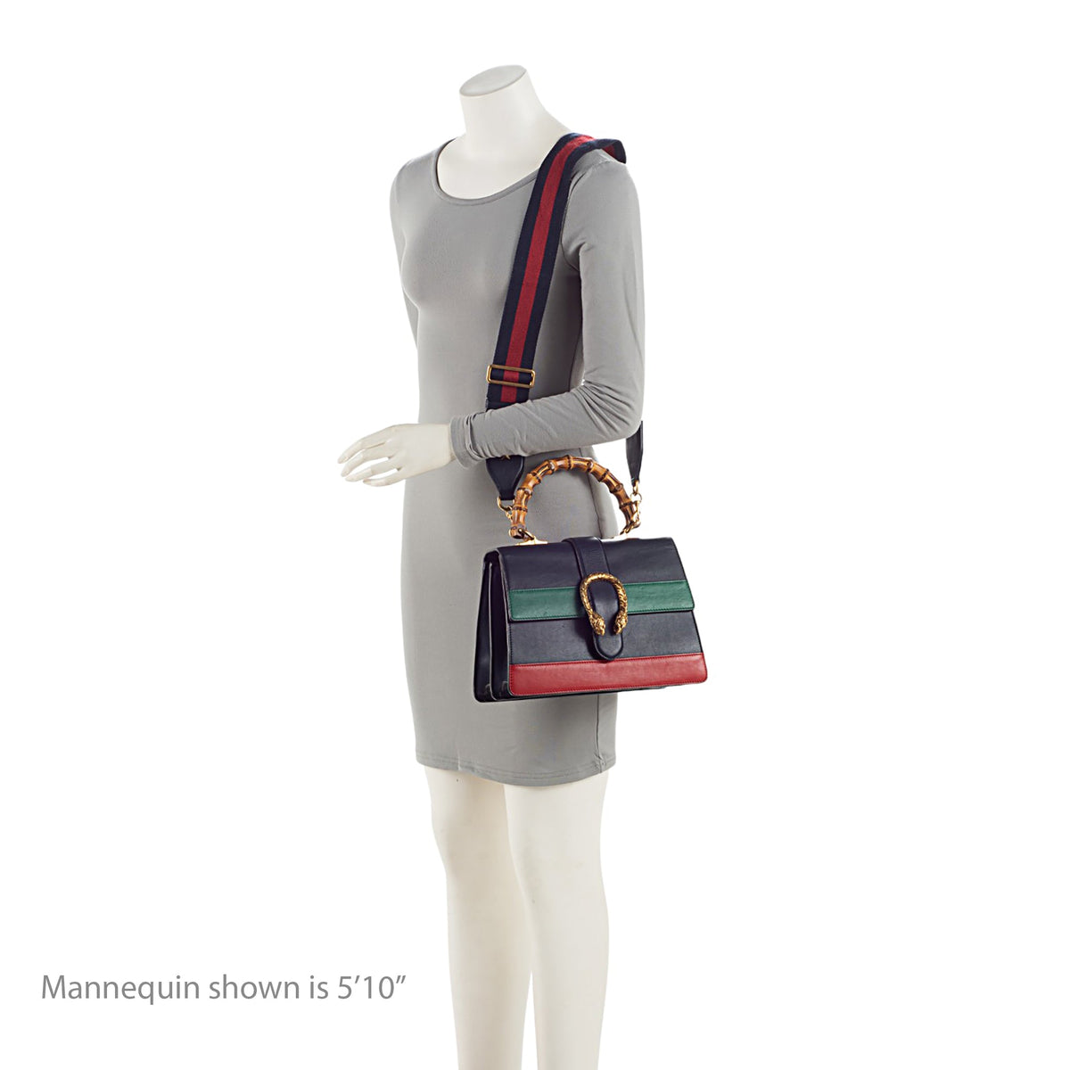 Gucci Leather Bamboo Dionysus Medium Top Handle (SHF-ZwptD2)
