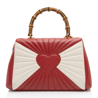 Gucci Leather Bamboo Queen Margaret Top Handle (SHF-CF7LJ0)