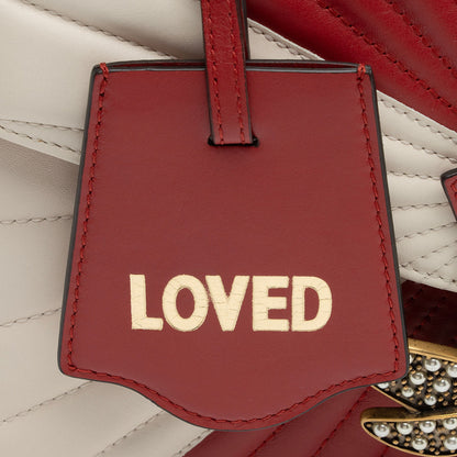 Gucci Leather Bamboo Queen Margaret Top Handle (SHF-CF7LJ0)