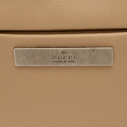 Gucci Leather Bamboo Small Shoulder Bag (SHF-dNmWob)