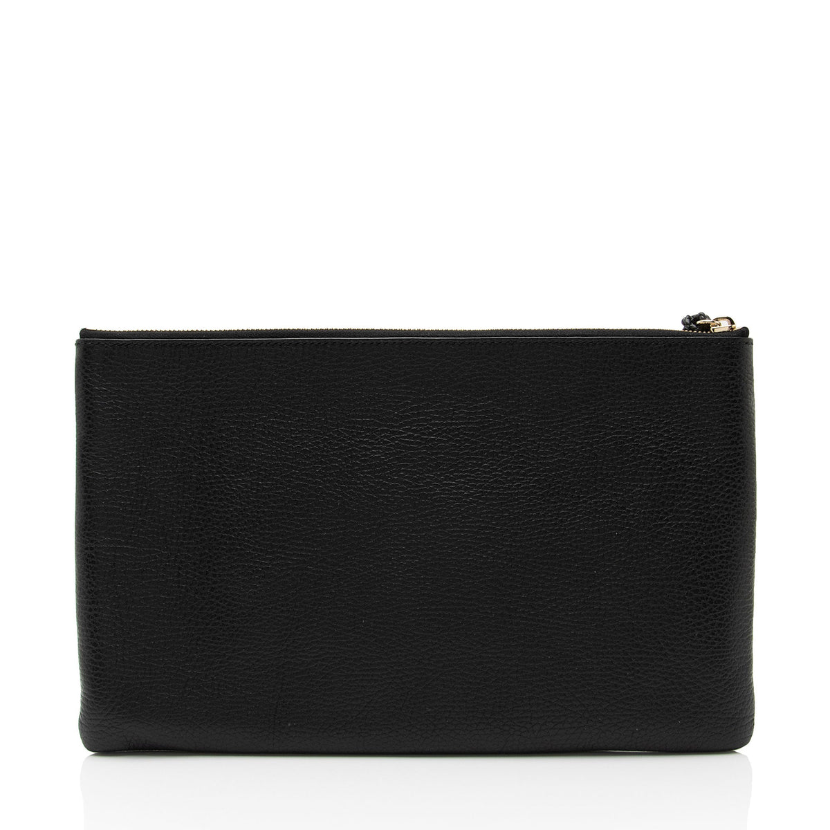 Gucci Leather Bamboo Tassel Zip Clutch (SHF-ybom6m)