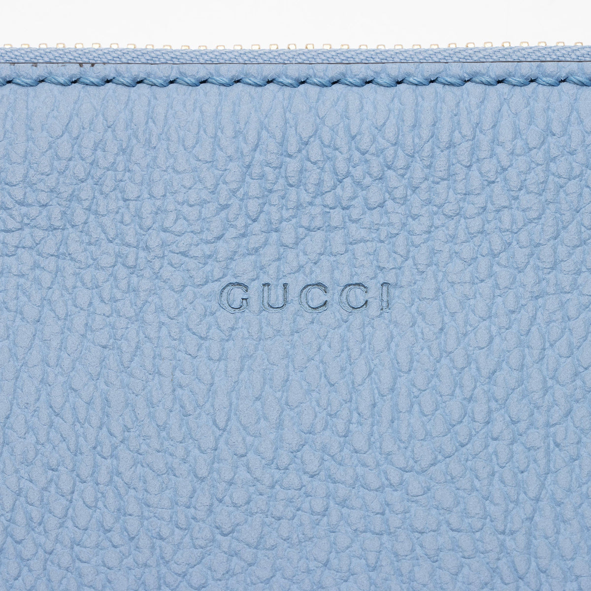 Gucci Leather Bamboo Tassel Zip Clutch (SHF-6YnArQ)