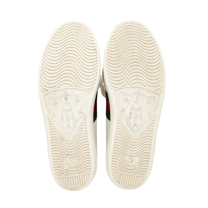 Gucci Leather Bee Ace Sneakers - Size 6 / 36