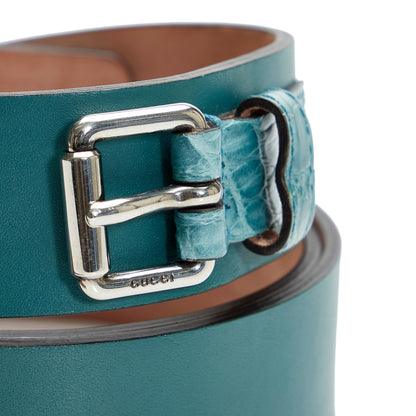 Gucci Leather Belt - 50 / 128.00 (SHG-aue54i)