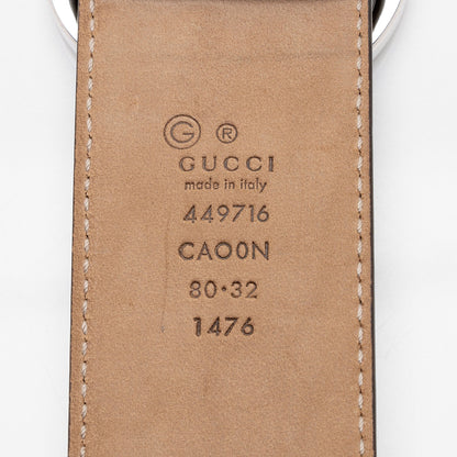 Gucci Leather Belt - Size 32 / 80 (SHF-ISc8WU)