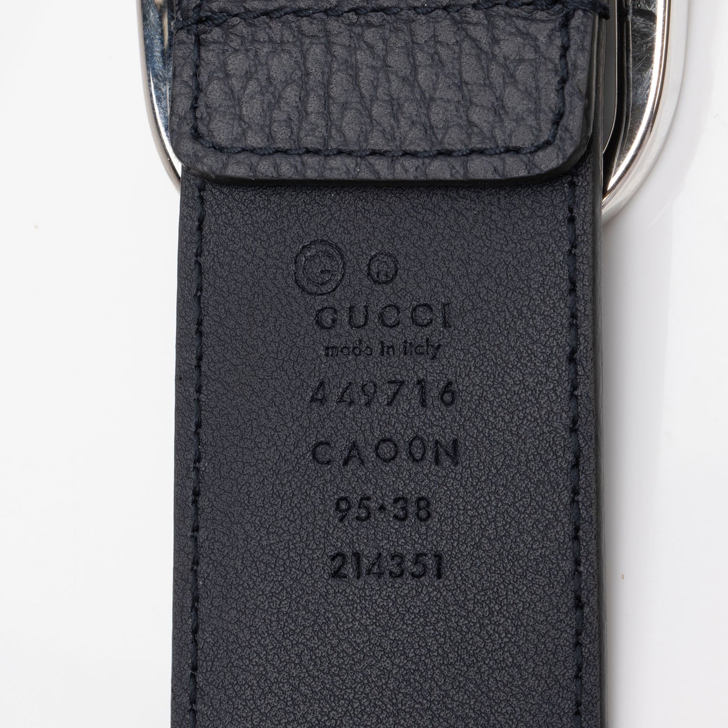 Gucci Leather Belt - Size 38 / 97 (SHF-pgFYyo)