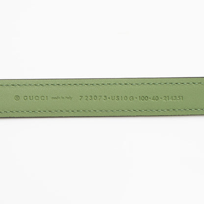 Gucci Leather Blondie Belt - Size 40 / 100