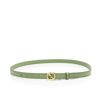 Gucci Leather Blondie Belt - Size 40 / 100