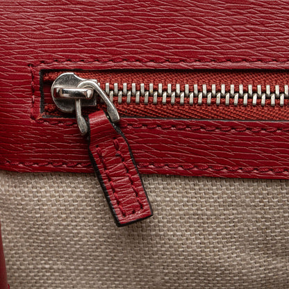 Gucci Leather Blooms Bamboo Daily Large Satchel (SHF-leOK1R)