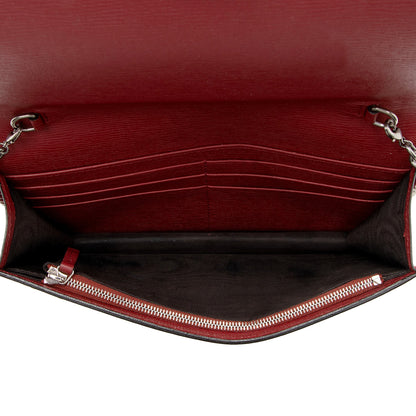 Gucci Leather Blooms Wallet on Chain Bag (SHF-22823)