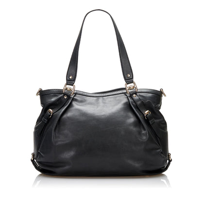 Gucci Leather Bridle Satchel (SHG-XrssV0)