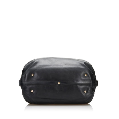 Gucci Leather Bridle Satchel (SHG-XrssV0)