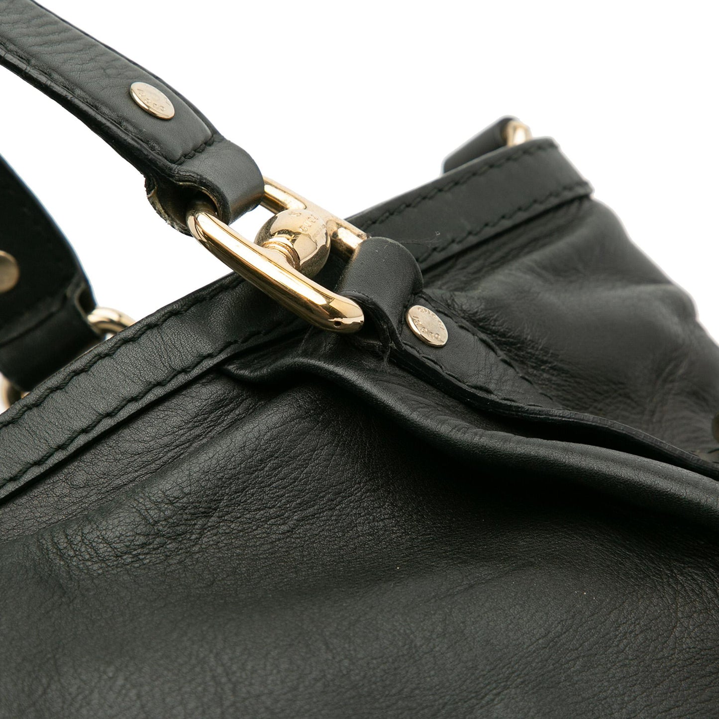 Gucci Leather Bridle Satchel