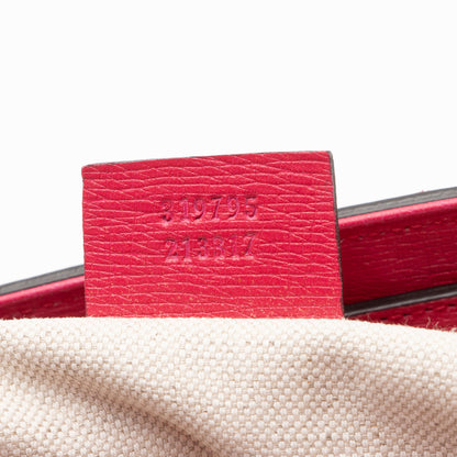 Gucci Leather Bright Bit Medium Tote (SHF-KAPGcj)