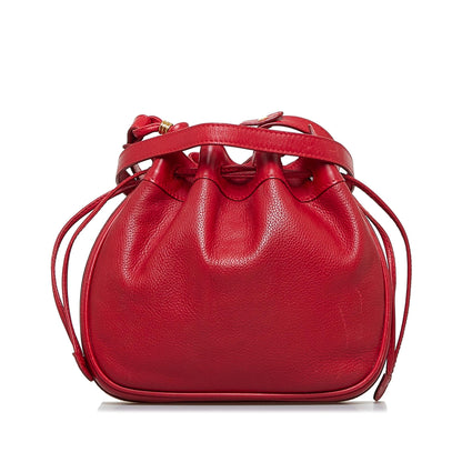 Gucci Leather Bucket Bag (SHG-BRy73y)