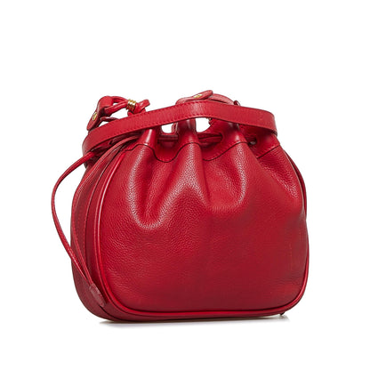 Gucci Leather Bucket Bag (SHG-BRy73y)