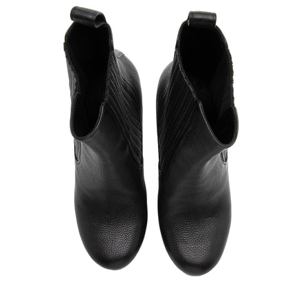 Gucci Leather Chelsea Platform Ankle Boots - Size 6 / 36 (SHF-qQV8n9)
