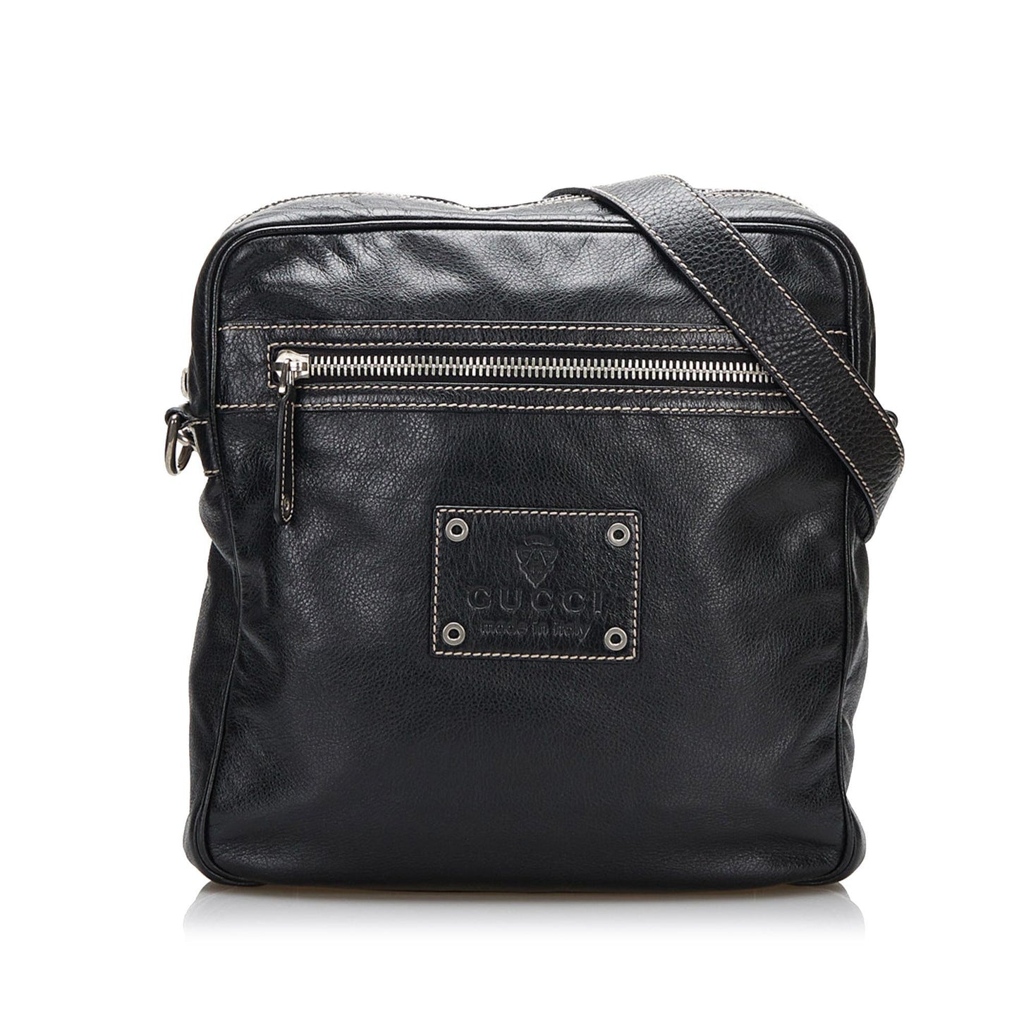 Gucci Leather Crossbody Bag (SHG-G8wPqc)