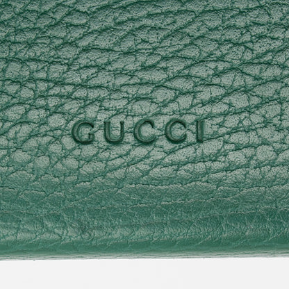 Gucci Leather Crystal Dionysus Chain Wallet (SHF-lfofdz)