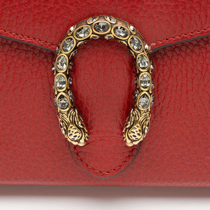 Gucci Leather Crystal Dionysus Chain Wallet (SHF-npRmI3)