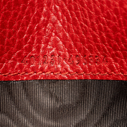 Gucci Leather Crystal Dionysus Chain Wallet (SHF-npRmI3)
