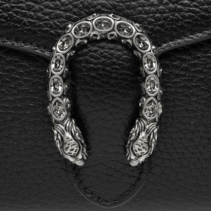 Gucci Leather Crystal Dionysus Chain Wallet (SHF-N4rGzu)
