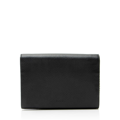 Gucci Leather Crystal Dionysus Chain Wallet