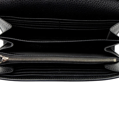 Gucci Leather Crystal Dionysus Chain Wallet