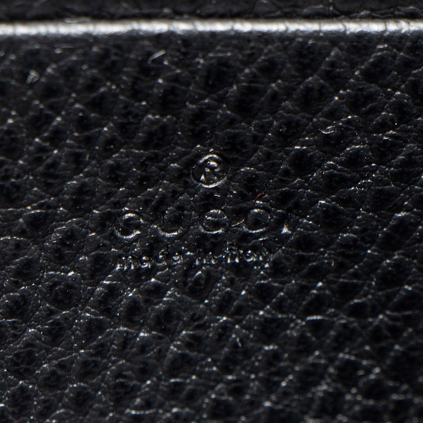 Gucci Leather Crystal Dionysus Chain Wallet