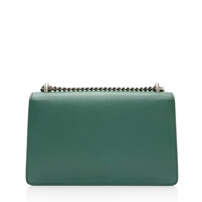 Gucci Leather Crystal Dionysus Small Shoulder Bag (SHF-JAZQrx)
