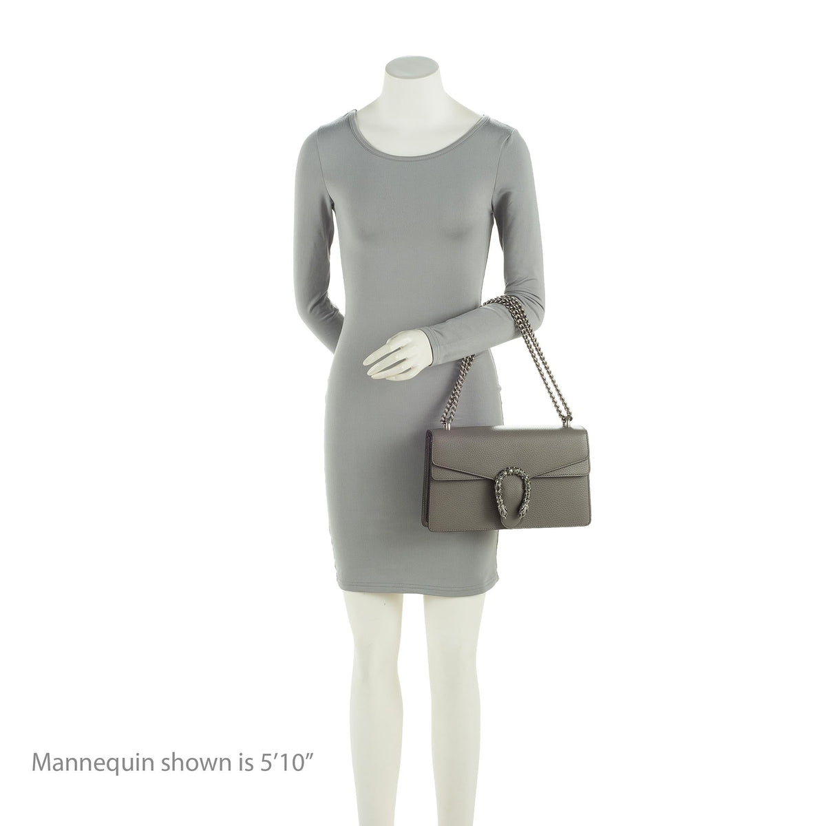 Gucci Leather Crystal Dionysus Small Shoulder Bag (SHF-7IrKBg)