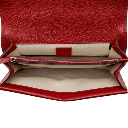 Gucci Leather Crystal Dionysus Small Shoulder Bag (SHF-JRvXni)