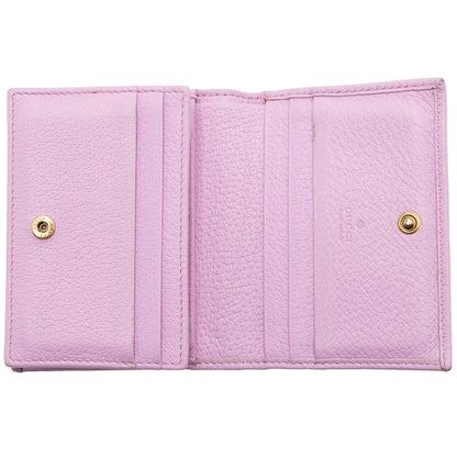 Gucci Leather Crystal GG Marmont Card Case Wallet (SHF-OYPMCI)