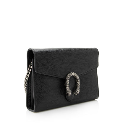 Gucci Leather Dionysus Chain Wallet (SHF-22511)