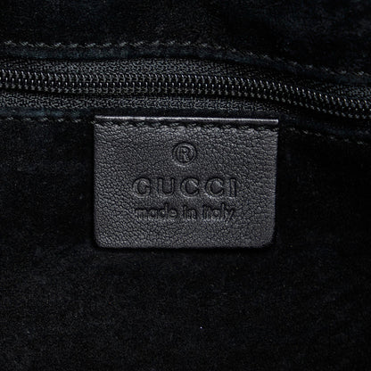 Gucci Leather Drawstring Shoulder Bag (SHG-RSAtpw)