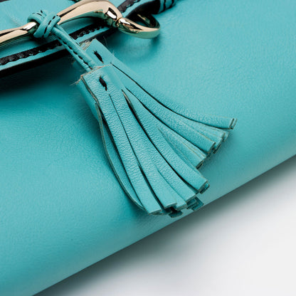 Gucci Leather Emily Small Chain Shoulder Bag (SHF-C1Ky8i)