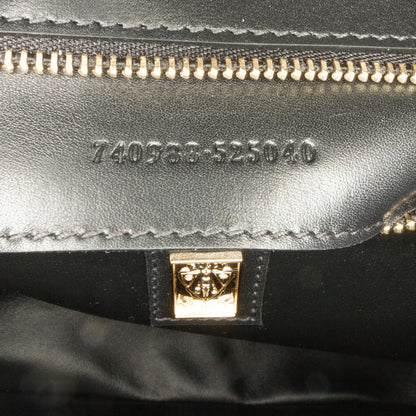 Gucci Leather Equestrian Crossbody (SHG-YHWrQK)