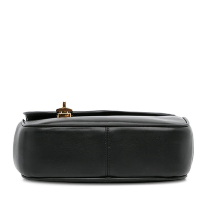 Gucci Leather Equestrian Crossbody (SHG-QcHVyT)