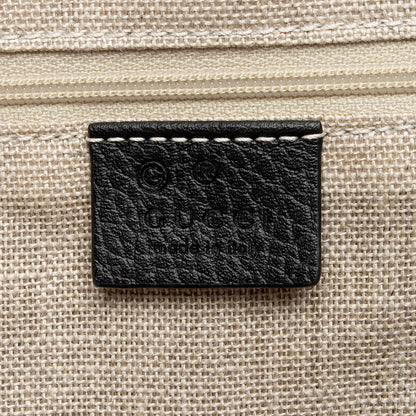 Gucci Leather GG Charm Dome Large Satchel (SHF-ijUjSb)