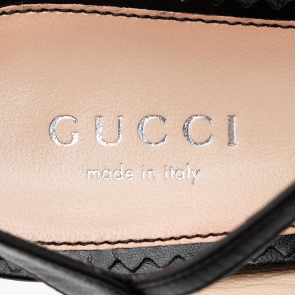Gucci Leather GG Embellished Platform Sandals - Size 6 / 36