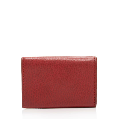 Gucci Leather GG Marmont 6 Key Case (SHF-PqM90W)