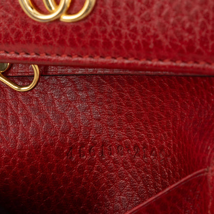 Gucci Leather GG Marmont 6 Key Case (SHF-PqM90W)