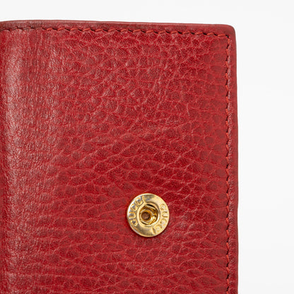Gucci Leather GG Marmont 6 Key Case (SHF-PqM90W)