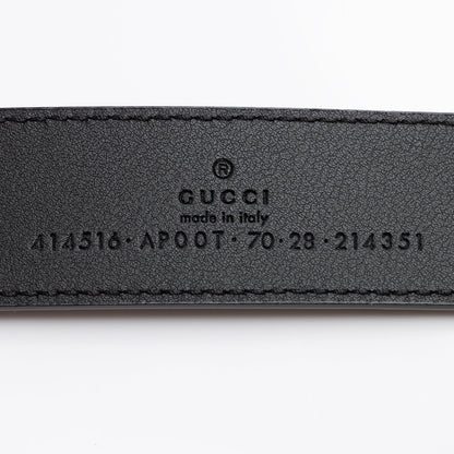 Gucci Leather GG Marmont Belt - Size 28 / 70 (SHF-mq18kD)