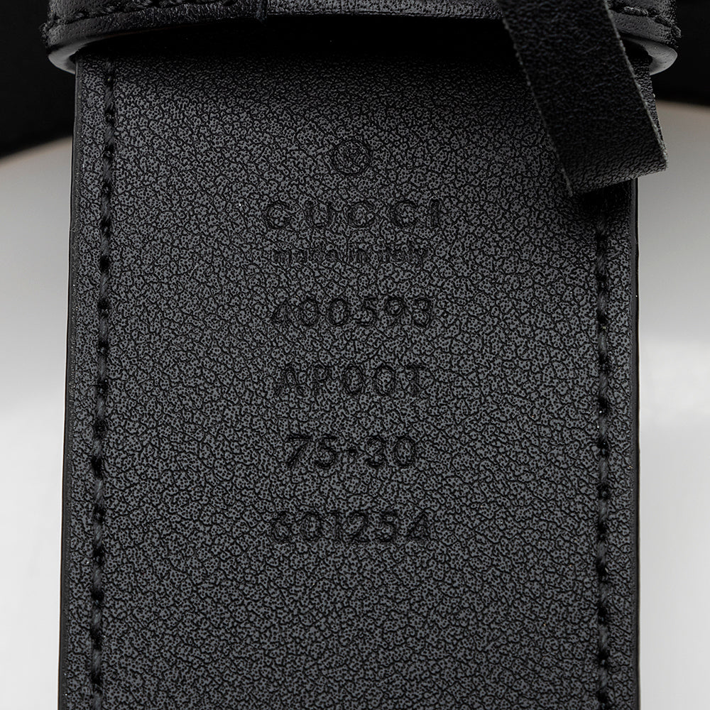 Gucci Leather GG Marmont Belt - Size 30 / 75 (SHF-21857)