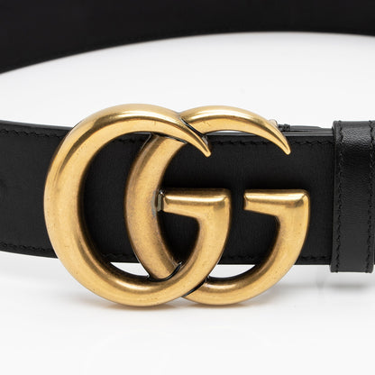 Gucci Leather GG Marmont Belt - Size 30 / 75 (SHF-QqVWmm)