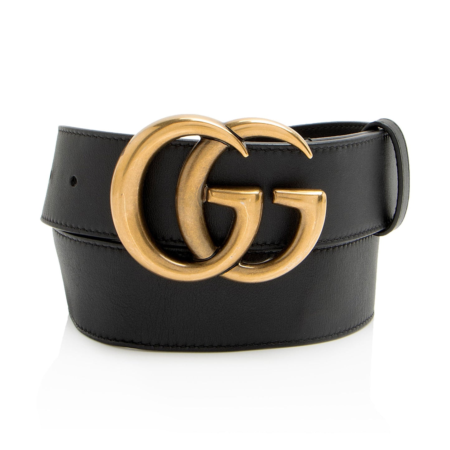 Gucci Leather GG Marmont Belt - Size 30 / 75 (SHF-yixqZo)