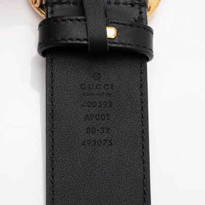 Gucci Leather GG Marmont Belt - Size 32 / 80 (SHF-NBnmIU)